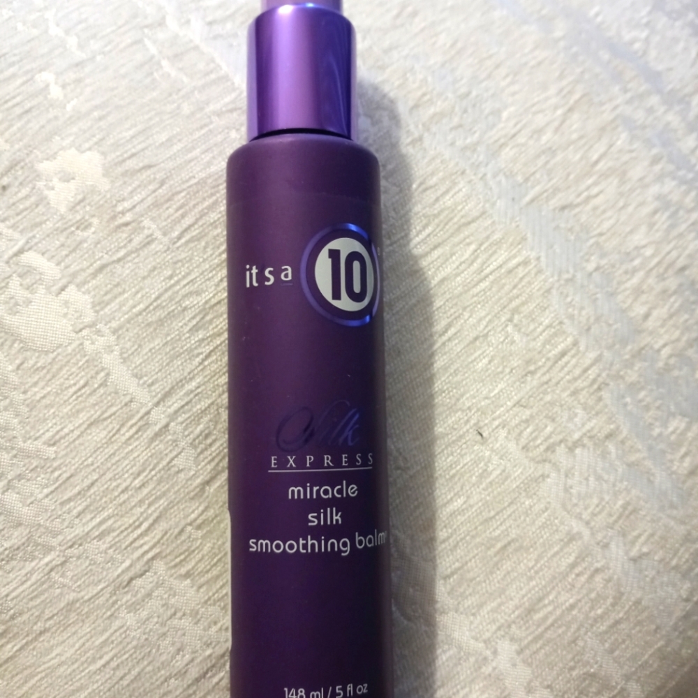 It's a 10 Miracle silk smoothing balm